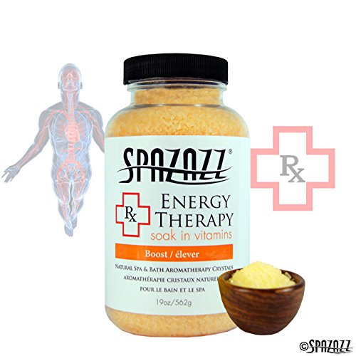 SpaZazz Crystals 19 oz - RX Collection - Energy Therapy Beauty and Personal Care Spazazz