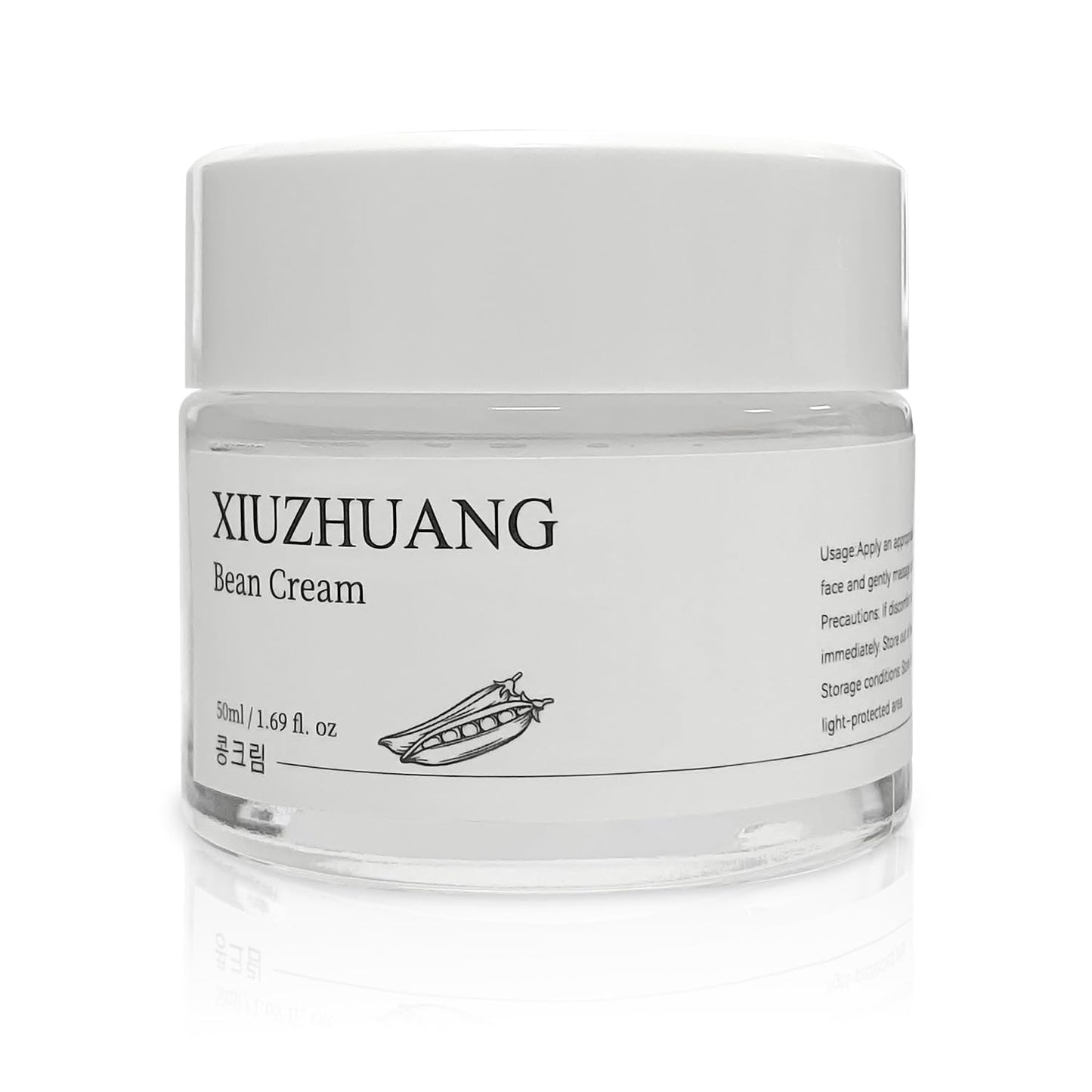 Gentle Non-irritating moisturizer soybean face cream for Women-Hydrates & Moisturizes Skin for 24 Hours-Shrink Pores & Tighten Skin-Nourishing Facial Beauty & Personal Care XIUZHUANG