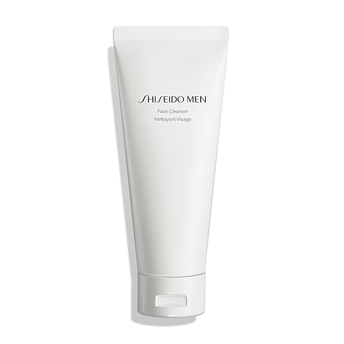 Shiseido Men Face Cleanser - 125 mL - 2-in-1 Cleanser & Shaving Cream - Removes Dirt, Oil & Debris for Clean, Energized Skin - All Skin Types Beauty & Personal Care Shiseido