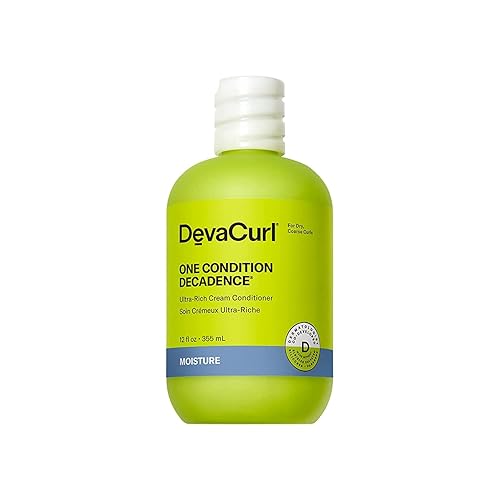 DevaCurl One Condition Decadence Ultra-Rich Cream Conditioner, Green Oasis, 12 fl. oz. Beauty & Personal Care DevaCurl