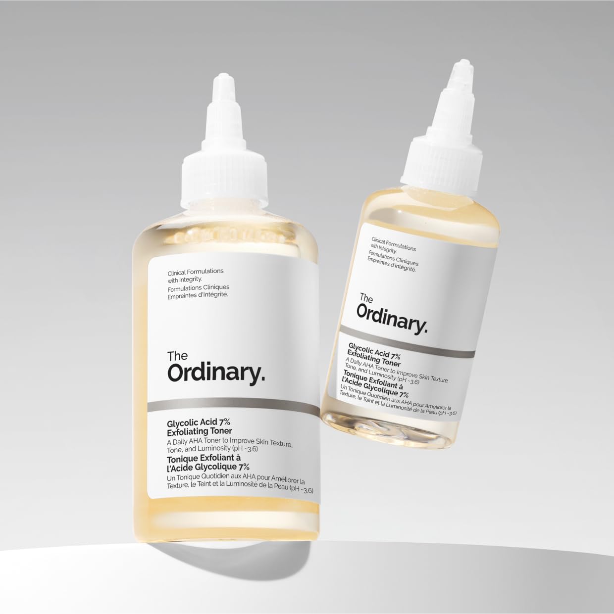 The Ordinary Glycolic Acid 7% Exfoliating Toner, Brightening and Smoothing Daily Toner for More Even-Looking Skin Tone, 8.1 Fl Oz Beauty and Personal Care The Ordinary