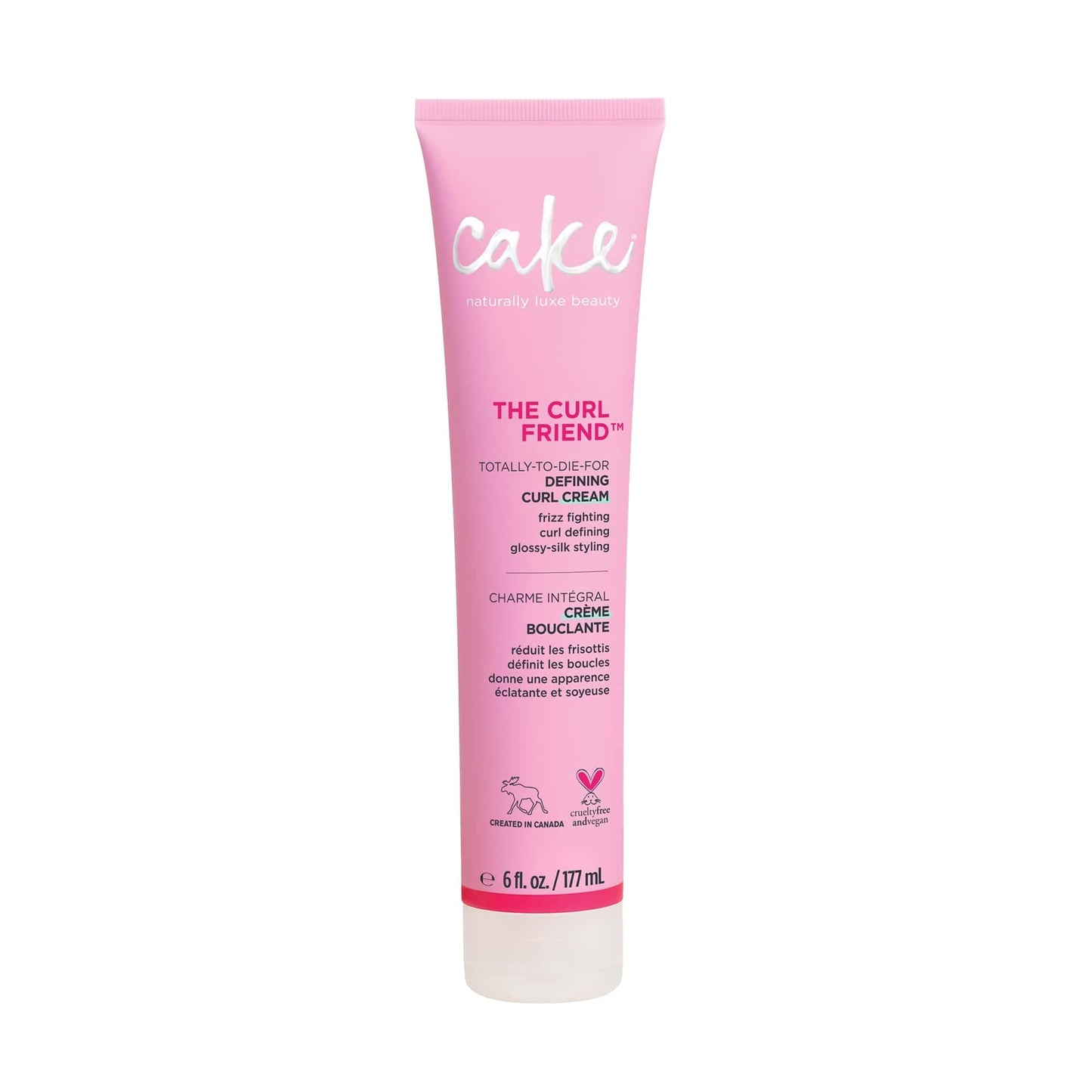 Cake Beauty Curl Defining Cream, The Curl Friend - Moisturizes and Defines Curls - For Frizz Control & Detangling - Avocado Oil, Soybean Oil & Shea Beauty & Personal Care Cake Beauty
