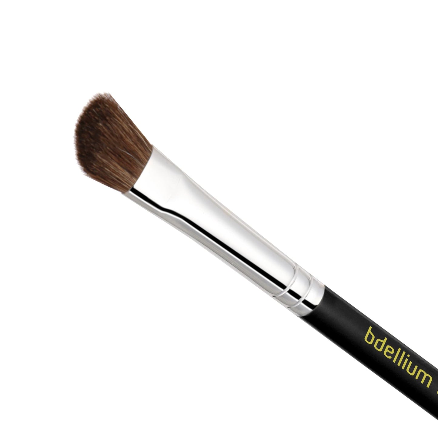 Bdellium Tools Professional Makeup Brush - Maestro Series 766 Angled Shadow - With Soft Natural Fibers, For Applying Eyeshadow (Black, 1pc) Beauty & Personal Care BDELLIUM TOOLS