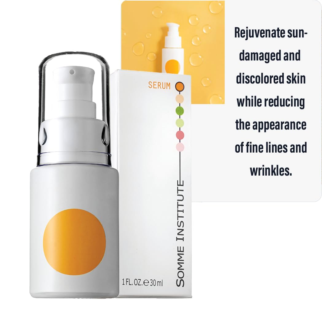 Anti-Aging Vitamin C Serum with MDT5™ | Brightening Facial Serum | Somme Institute Skincare for Even Skin Tone | Collagen Production, Remove Fine Beauty & Personal Care Somme Institute