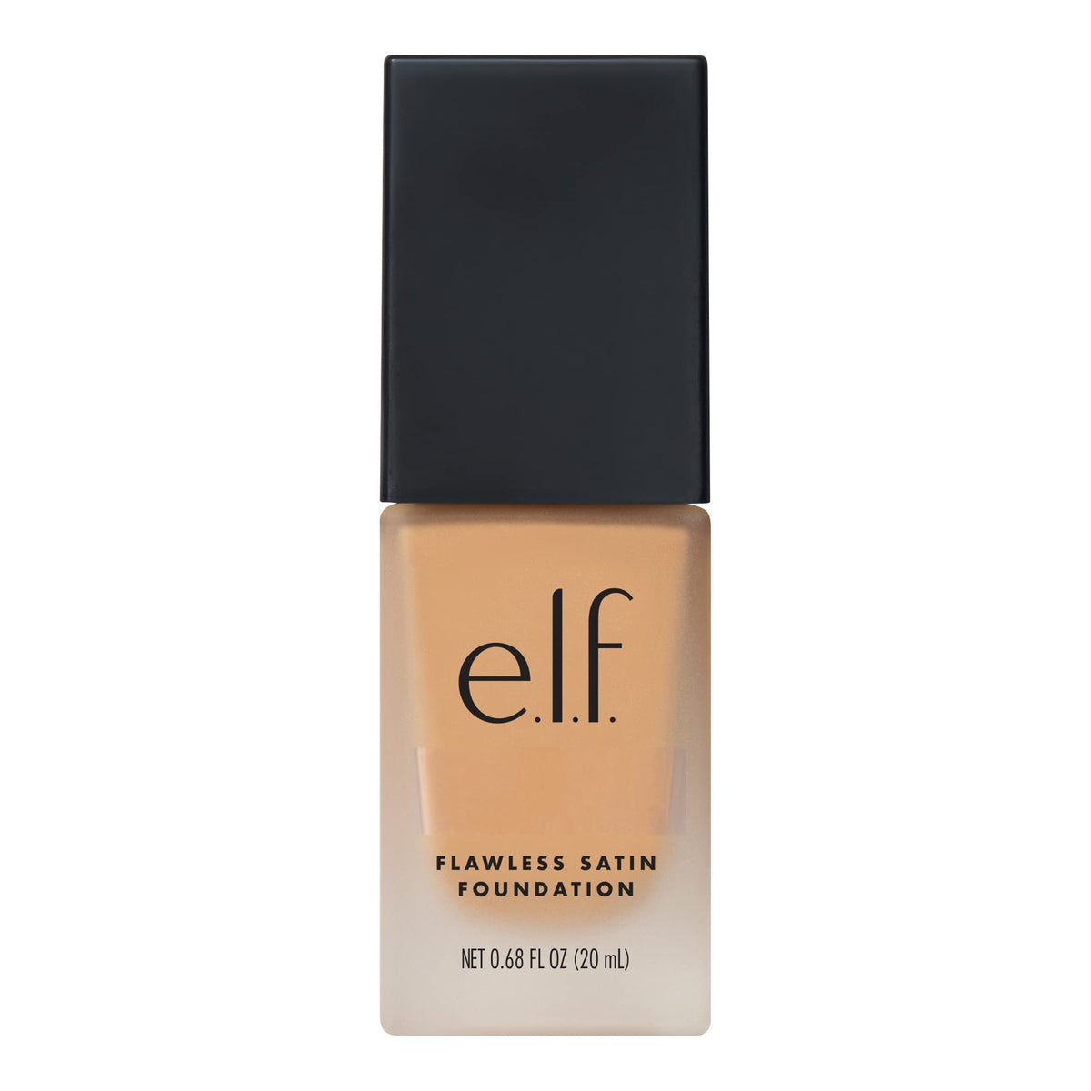 e.l.f. Flawless Satin Foundation, Lightweight & Medium Coverage, Semi-Matte Finish, Vegan , Toffee, 0.68 Fl Oz (20mL) Beauty & Personal Care e.l.f.