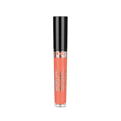 N.Y.C. New York Color Expert Last Lip Lacquer, Riverside Romance, 0.15 Fluid Ounce Beauty & Personal Care NYC