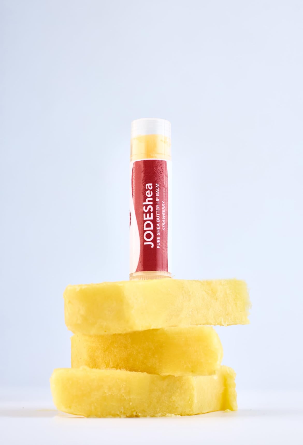 JODEShea Pure Shea Butter Lip Balm, Strawberry Flavor Beauty and Personal Care JODEShea