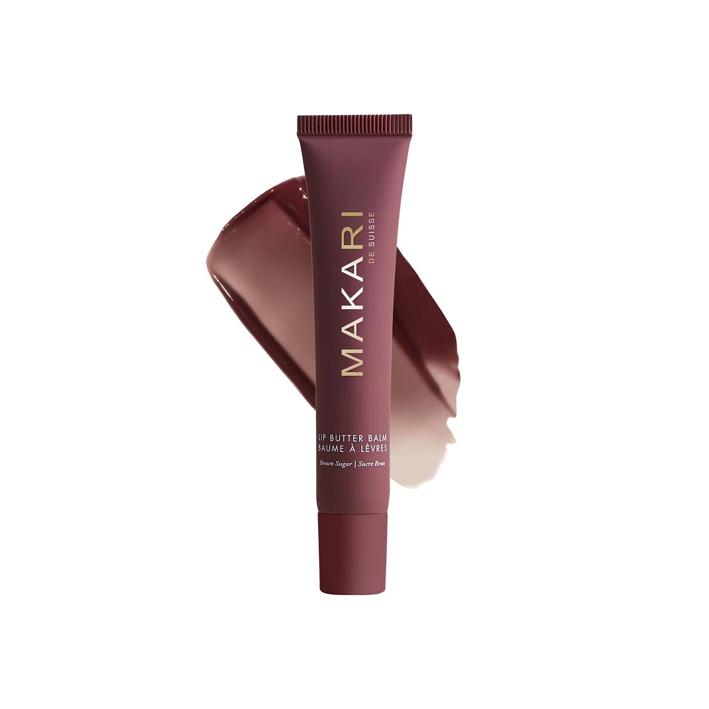 Makari Brown Sugar Lip Butter Balm (0.5 oz) - Lightweight Lip Moisturizer - Non-Sticky Lip Balm for Daily Lip Care - Smooth, Soft Feel - Sweet Brown Beauty and Personal Care MAKARI