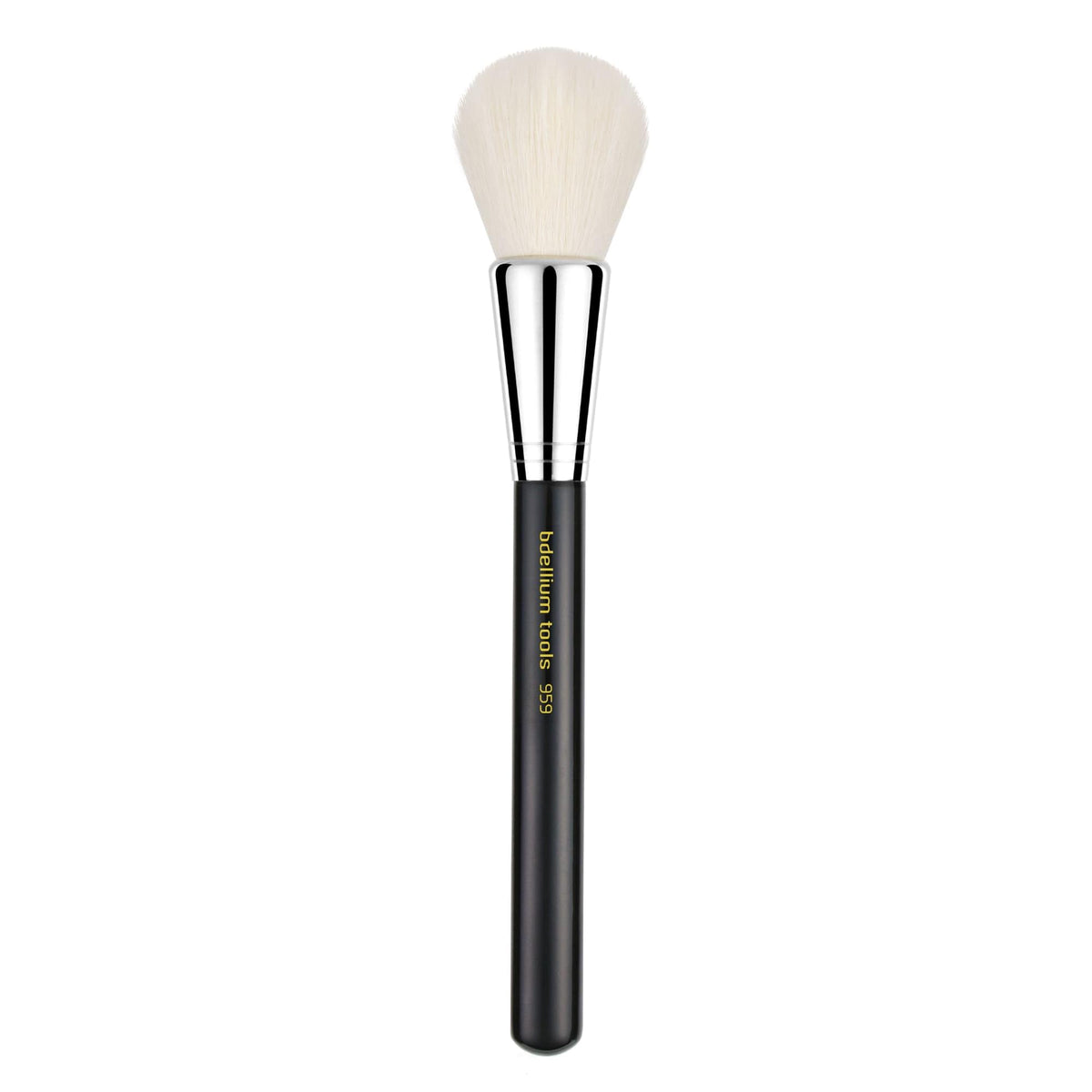Bdellium Tools Professional Makeup Brush - Maestro Series 959 Powder Blending - With Soft Synthetic Fibers, For Powder Blending (Black, 1pc)