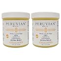Peruvian white Braid, Loc, and Edge Gel EXTRA HOLD for Relaxed & Natural Hair, 16 oz. (Lemongrass) (Pack of 2) Beauty & Personal Care Peruvian white