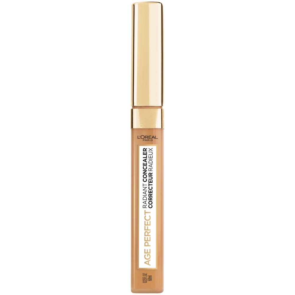 L’Oréal Paris Age Perfect Radiant Concealer with Hydrating Serum and Glycerin, Golden Honey