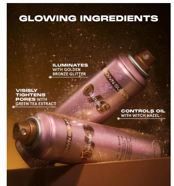 Brown Sugar Glitter Setting Spray Waterproof & Long-lasting by ONE/SIZE Beauty & Personal Care One size