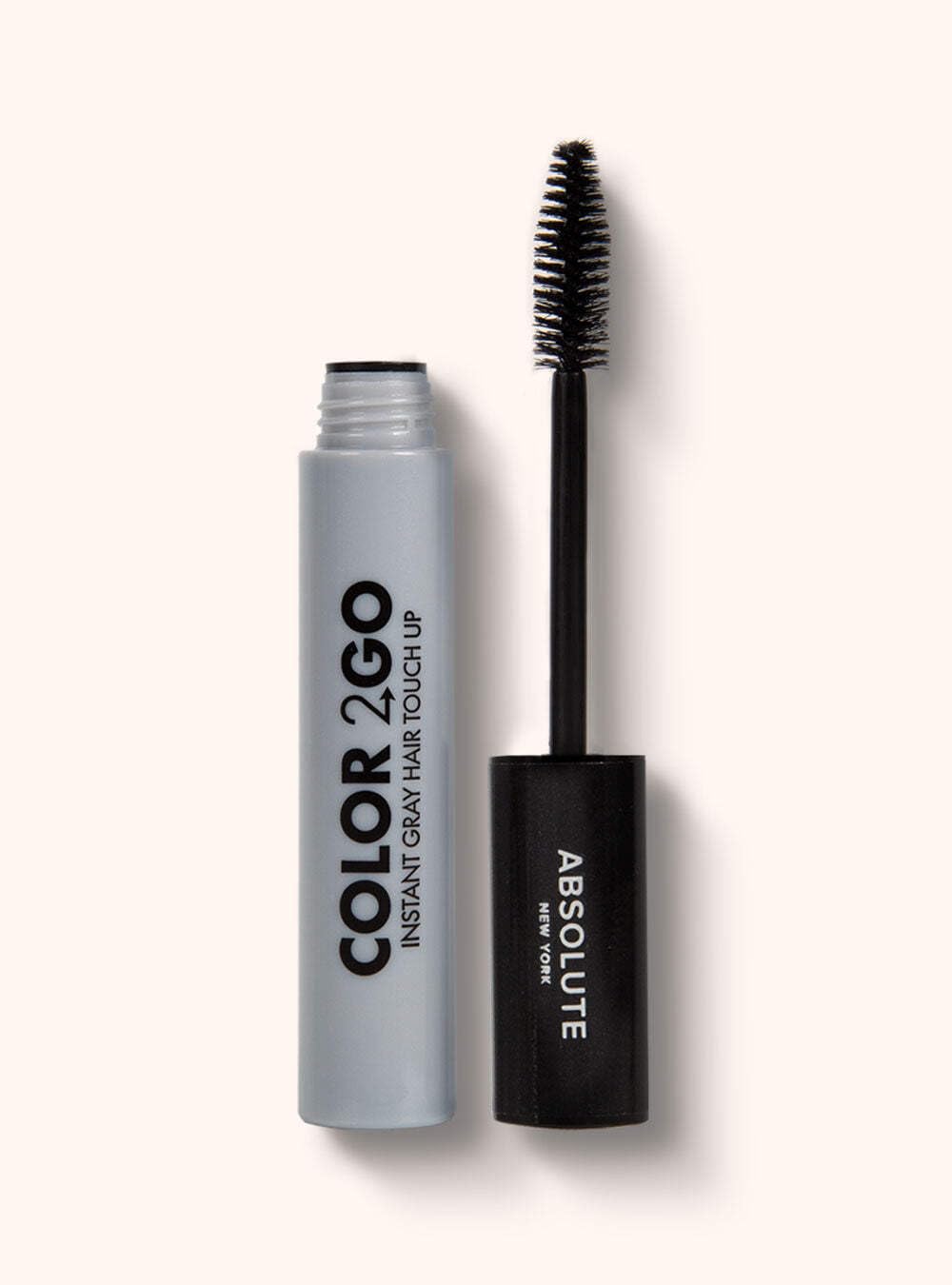 Absolute New York Color 2 Go Hair Mascara (HCHM01 Jet Black, .42 oz) Beauty & Personal Care Absolute New York