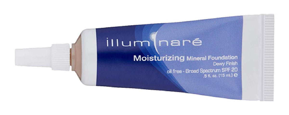 Illuminare, Moisturizing Mineral Foundation - Amalfi Alabaster, 0.5 oz