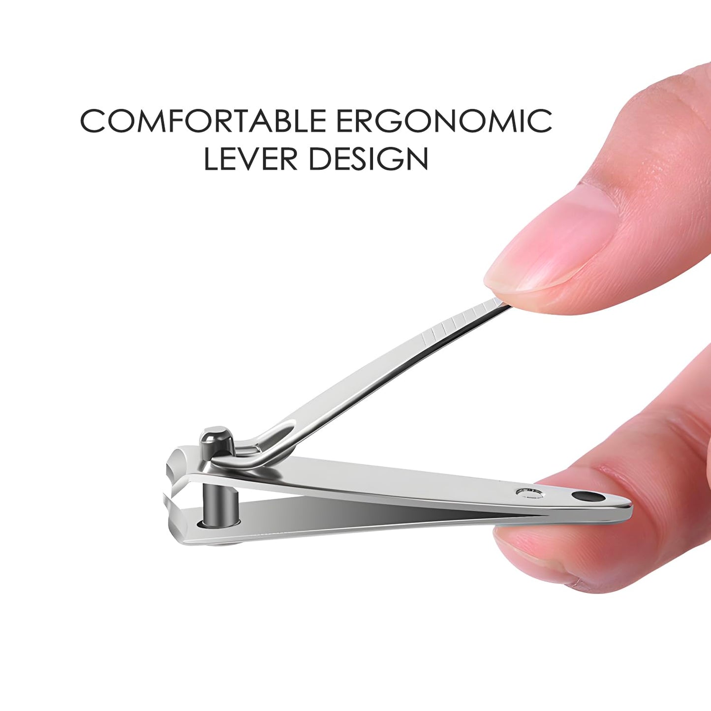 Ayearparty 120 Pieces Nail Clipper Set Flat Toenail Clippers Stainless Steel Fingernails Manicure Pedicure Sturdy Silver Small Trimmer Portable Bulk Beauty & Personal Care Ayearparty