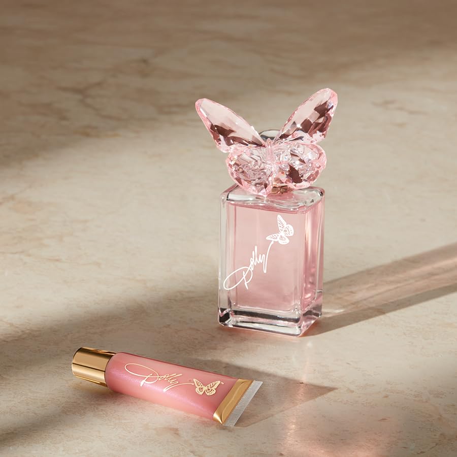 Dolly Parton Scent from Above Perfume and Lip Gloss - Eau de Toilette Spray for Women - Floral, Fruity, Casual & Feminine Perfume with Notes of Beauty & Personal Care SCENT BEAUTY