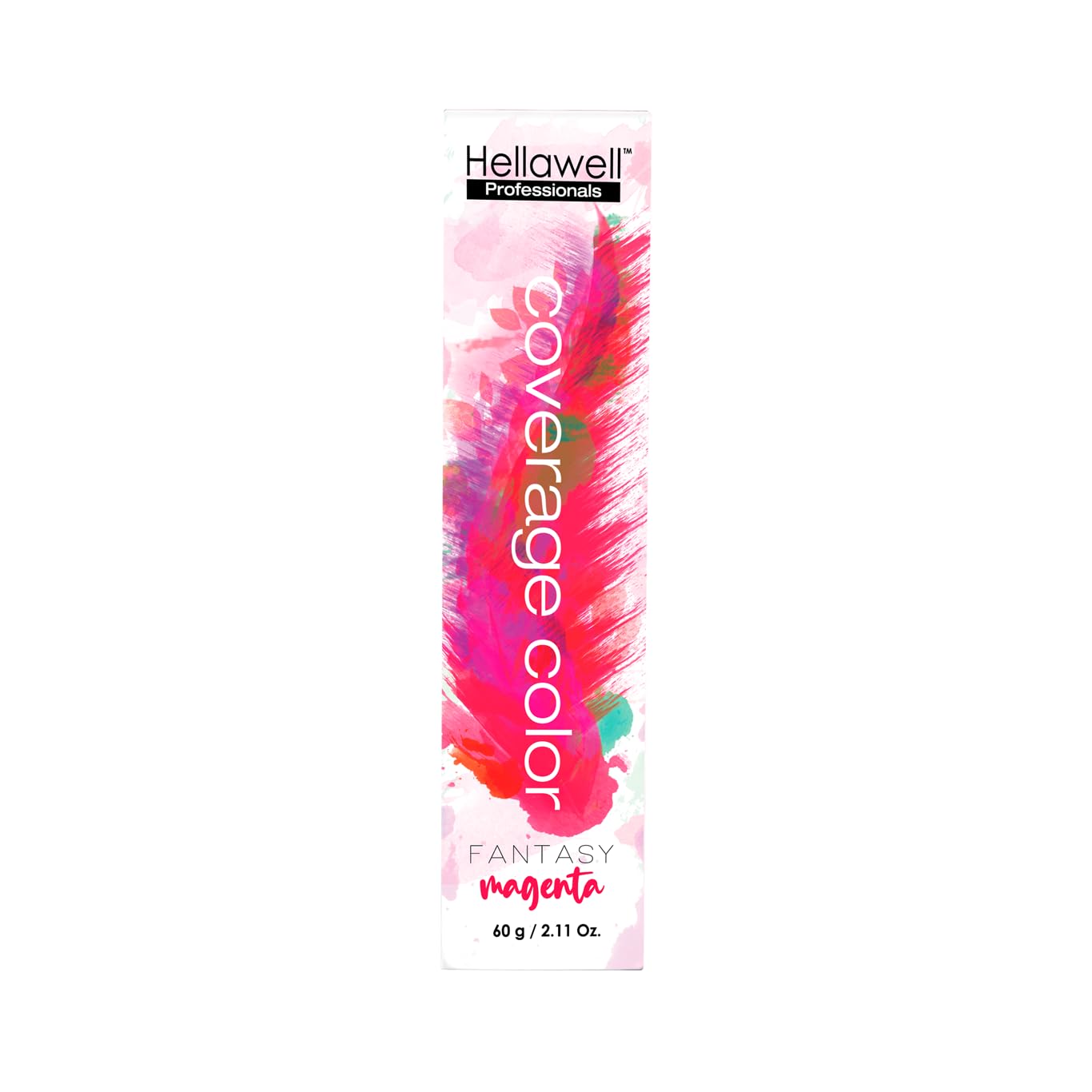 Hellawell Professional Hair Dye. Coverage Color Fantasy - Semi-permanent oxidation coloring cream. Magenta 2.11oz Beauty & Personal Care HELLAWELL PROFESSIONALS