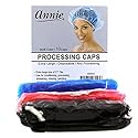 processing caps conditioning showering caps Beauty & Personal Care Annie
