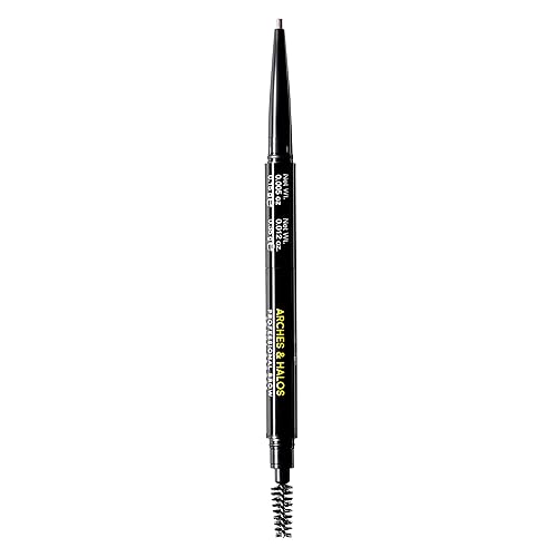 Arches and Halos 2 in 1 Defining Eyebrow Pencil and Powder - Brow Powder with Spoolie Brush - Shape and Fill for Natural Look - Auburn - 0.017 oz Beauty & Personal Care Arches & Halos