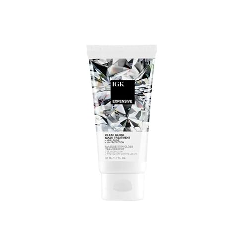 IGK Expensive Amla Oil High Shine Gloss Treatment | Strengthens, Softens & Enhances Shine | UV Protection + Color Safe | Vegan & Cruelty Free | 1.7 oz Beauty & Personal Care IGK