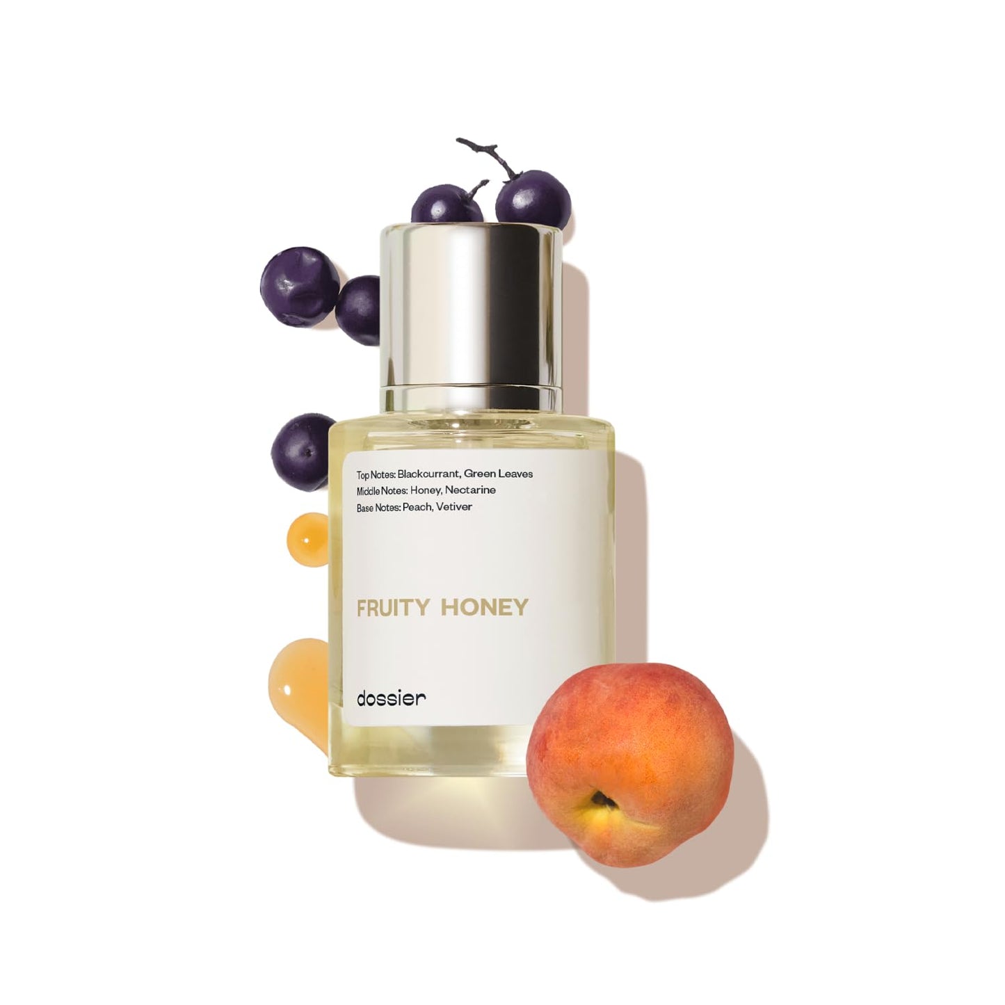 Dossier - Fruity Honey - Eau de Parfum - Inspired by J.Malone's Nectarine Blossom & Honey - Perfume Luxury - Pure Infused - Paraben-Free - Vegan - Beauty & Personal Care Dossier