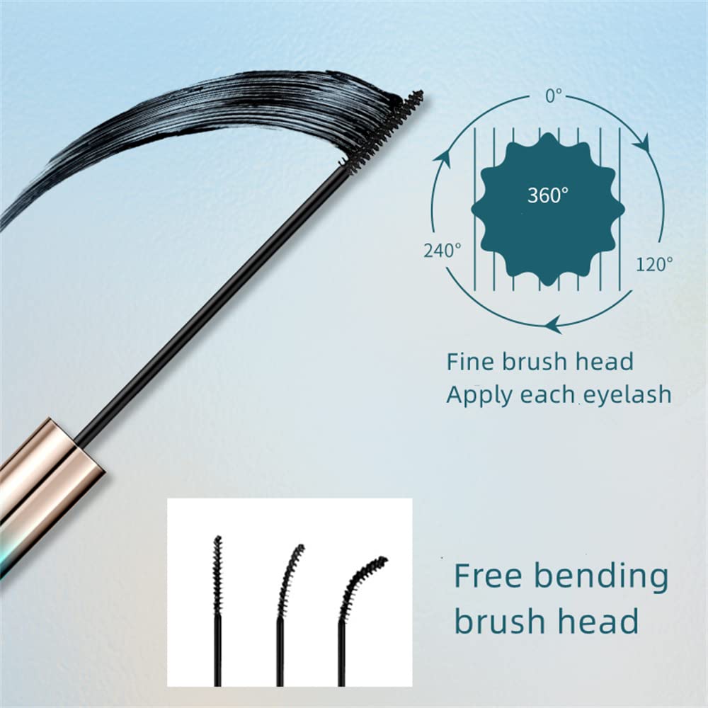 Ultra Fine Waterproof Mascara for Fine Short Eyelashes, Lengthening & Thickening, Catching Tiny Eyelashes (1 Pcs) Beauty & Personal Care LESITI