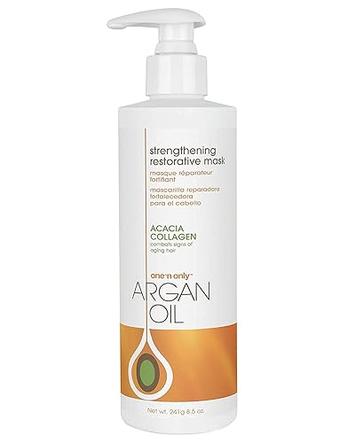 One 'n Only Hair Mask with Argan Oil, Strenghtening Restorative Mask, Helps Maintain Moisture Level for a Shiny Texture, Provides Color Protection Beauty & Personal Care One 'N Only