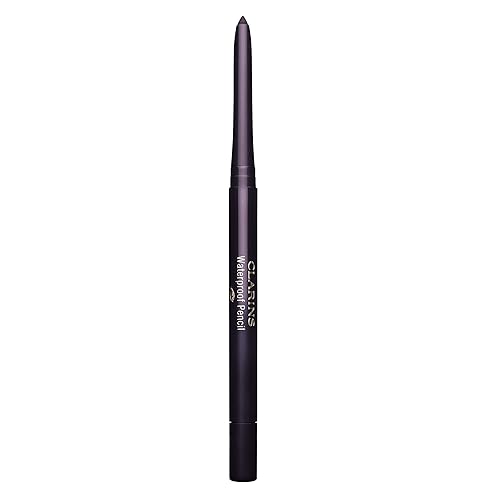 Clarins Waterproof Eye Pencil | Award-Winning | Highly Pigmented and Long-Wearing | Includes Retractable Tip, Built-In Sharpener and Smudger For Smoky Beauty & Personal Care Clarins