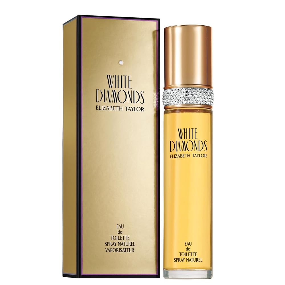 Elizabeth Taylor White Diamonds for Women Eau de Toilette Naturel Spray, 3.3 fl oz Beauty & Personal Care Elizabeth Taylor
