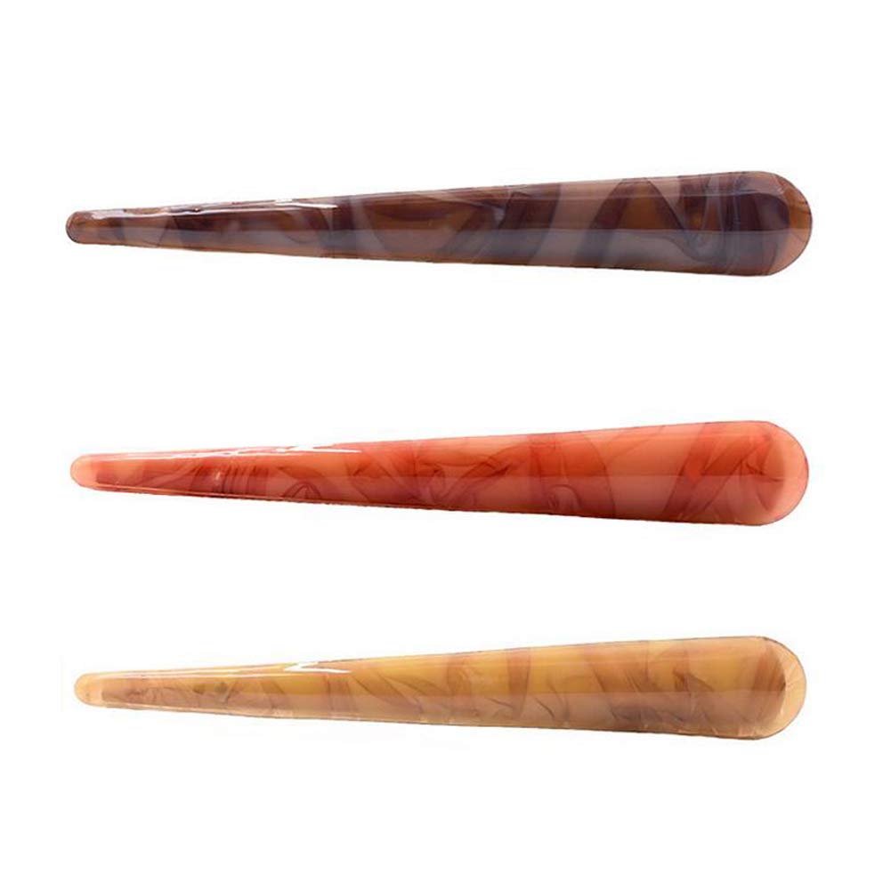 3 Pieces 5.5" Large Duck Teeth Bows Hair Clips Hairpins Chic Styling Claw Hair Barrettes Makeover Pinch Clip Hair Grip Crocodile Accessories for Women Beauty & Personal Care lasenersm
