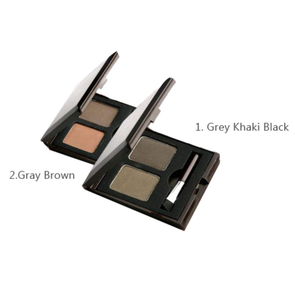 SKINFOOD Choco Eyebrow Powder Cake from Real Cacao - Eyebrow Powder Duo Palette with Minerals - Great Gifts Ideas for Women, Mom, Teacher, Officemate Beauty & Personal Care SKINFOOD 1957