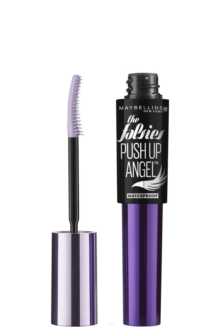 Maybelline The Falsies Push Up Angel Waterproof Mascara, Lengthening and Curling Make Up Formula, Very Black, 1 Count Beauty & Personal Care MAYBELLINE