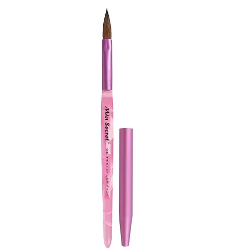 Mia Secret Oval Kolinsky Nail Brush Size #8 Beauty & Personal Care Mia Secret