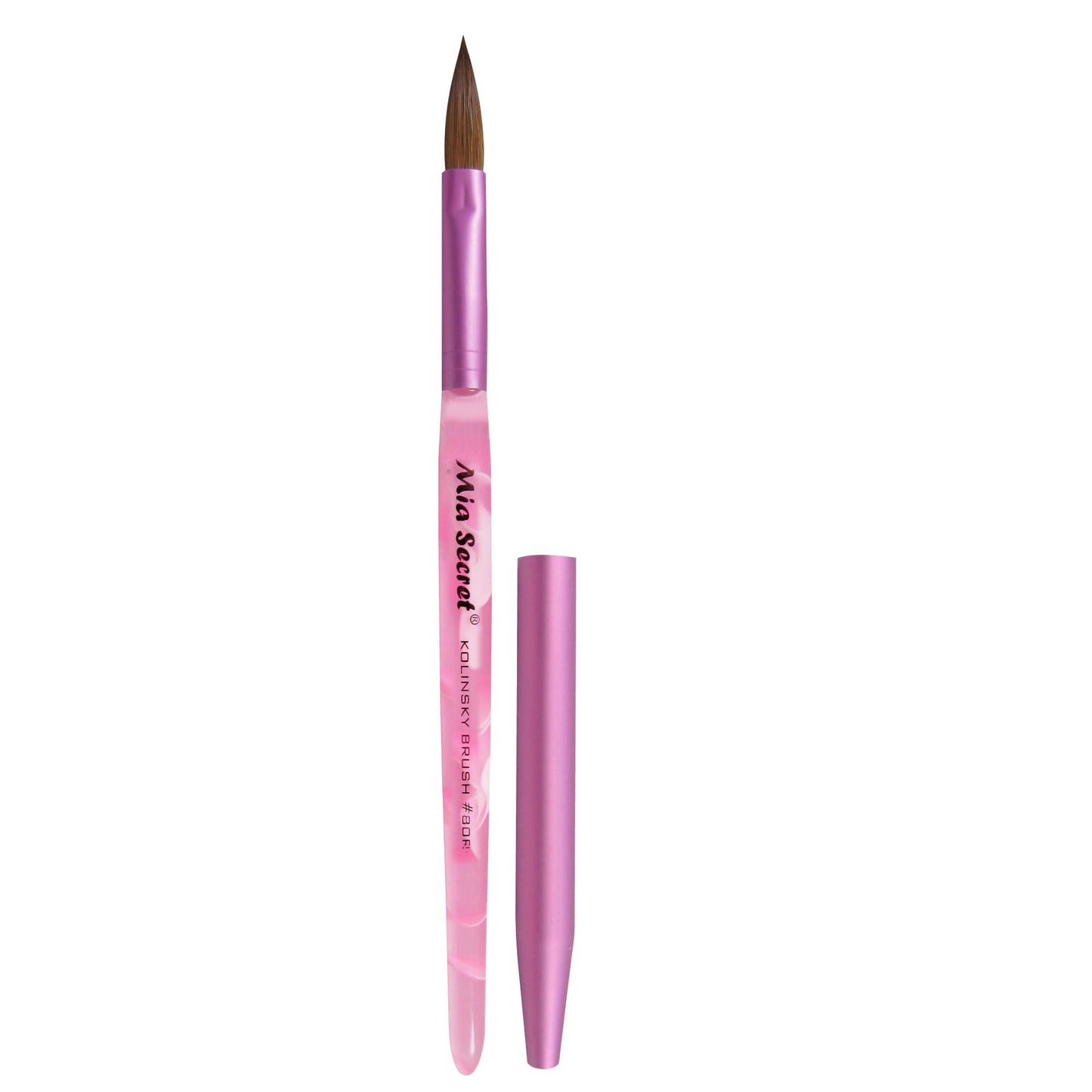 Mia Secret Oval Kolinsky Nail Brush Size #8 Beauty & Personal Care Mia Secret