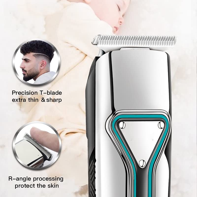 QDKVTNDJZ Hair Clippers foren, Professional Rechargeable Trimmer Beard Haircutustache Electric Grooming Beauty and Personal Care QDKVTNDJZ