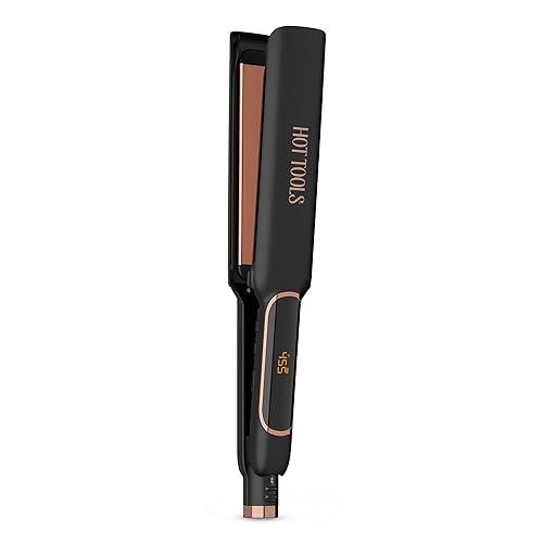 HOT TOOLS Professional Rose Gold Digital Extra Long Flat Iron, 1-1/2 inch Beauty & Personal Care HOT TOOLS