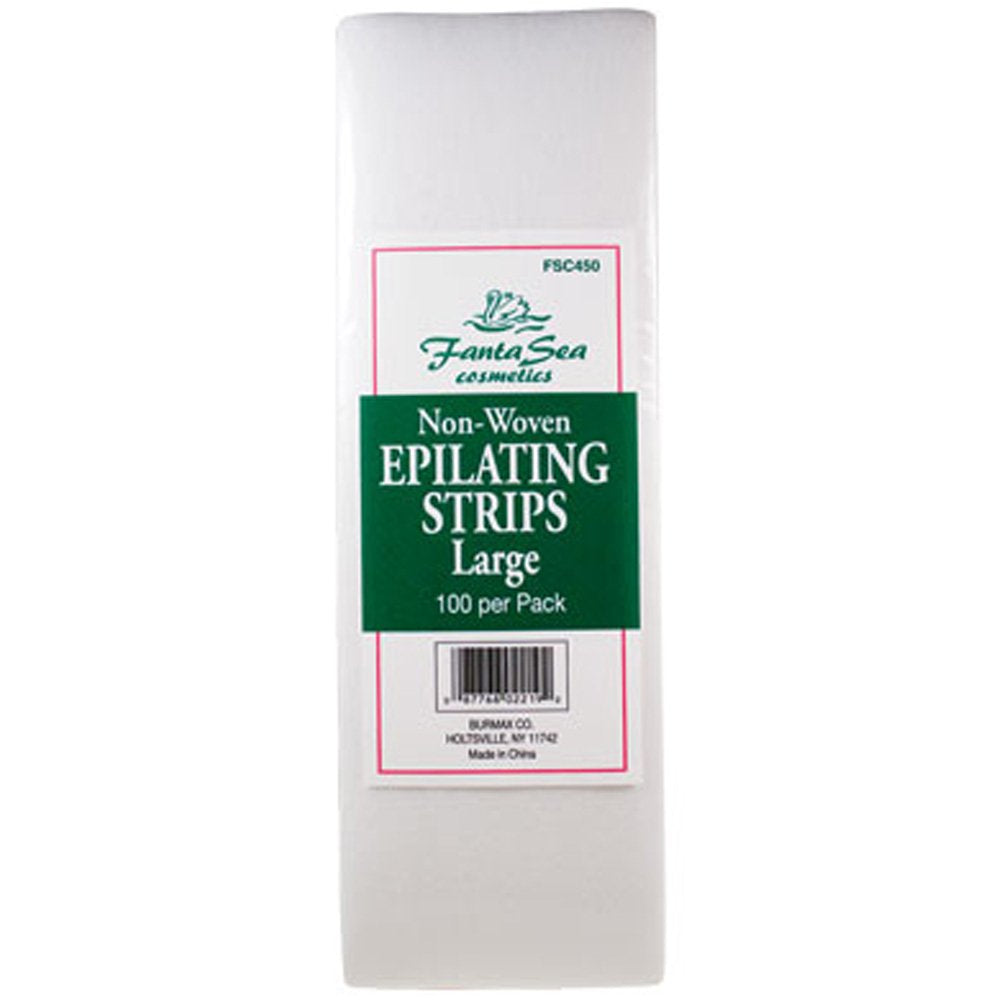 Burmax WA-FSC450 FANTASEA Non-Woven EPLIATING Strips - Large 100 PK. Beauty and Personal Care Burmax