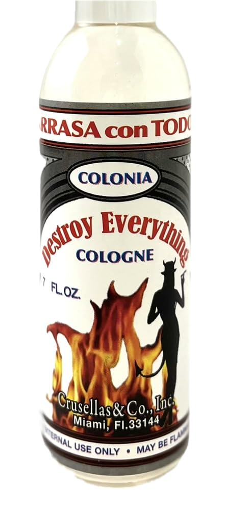 Crusellas Destroy Everything (Arrasa Con Todo) Cologne 7 Fl. Oz. Beauty & Personal Care Crusellas