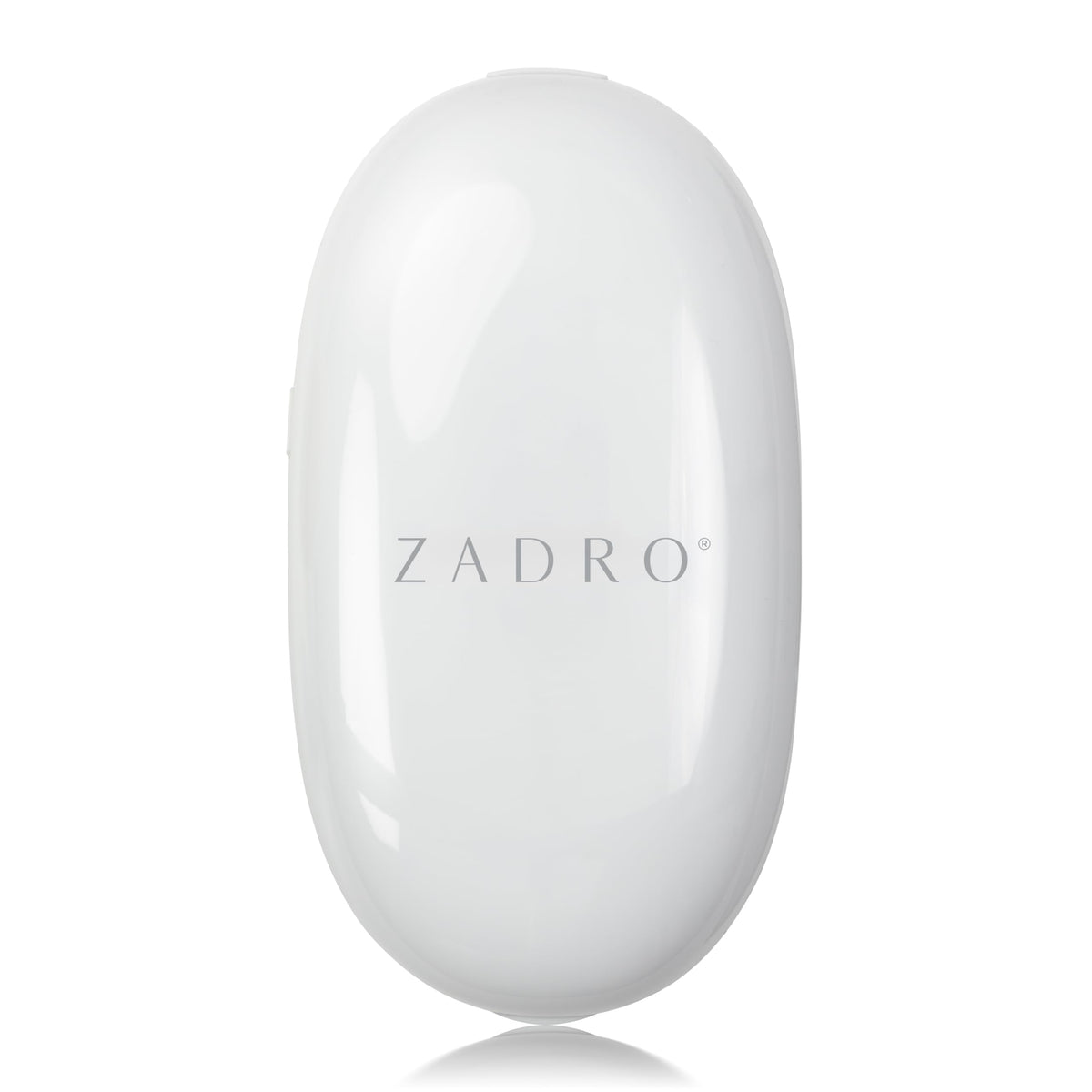 Zadro Detangling Massage Brush with Negative Ion Technology (White)