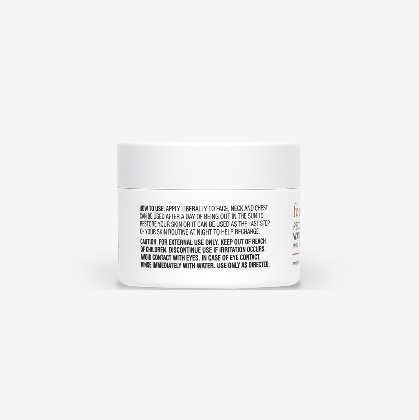 Found Active Recovery HydraSurge Water Cream for Face, Lightweight, Pore-Refining, Refreshes & Hydrates Skin, 1.33 oz. Beauty & Personal Care Found Active