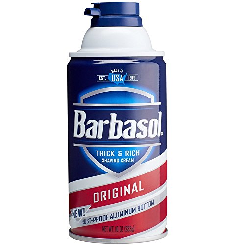 Barbasol Thick and Rich Shaving Cream, Original 10 oz (Pack of 2) Beauty & Personal Care Barbasol