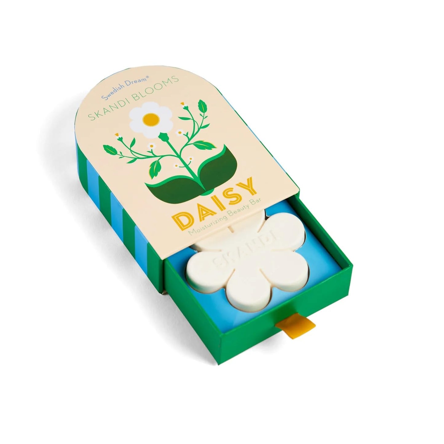 Kalastyle Swedish Dream SKANDI BLOOMS DAISY Bar Soap | Moisturizing Beauty Bar | Made with Sunflower Lechithin | Vegan and Cruelty-Free | 4.28 ounces Beauty & Personal Care Kalastyle
