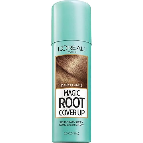 L'Oreal Paris Magic Root Cover Up Gray Hair Spray, 100% Gray Hair Coverage with Buildable, Lightweight, Transfer-Resistant, and Temporary Formula Beauty & Personal Care L'Oreal Paris
