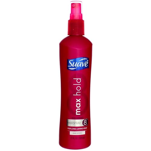 Suave Max Hold Non Aerosol Hairpsray Unscented 11 oz (Pack of 5) Beauty & Personal Care Suave