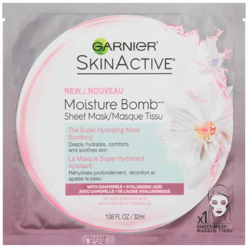 Skin Active Moisture Bomb Super Hydrating Sheet Mask (Pack of 4)
