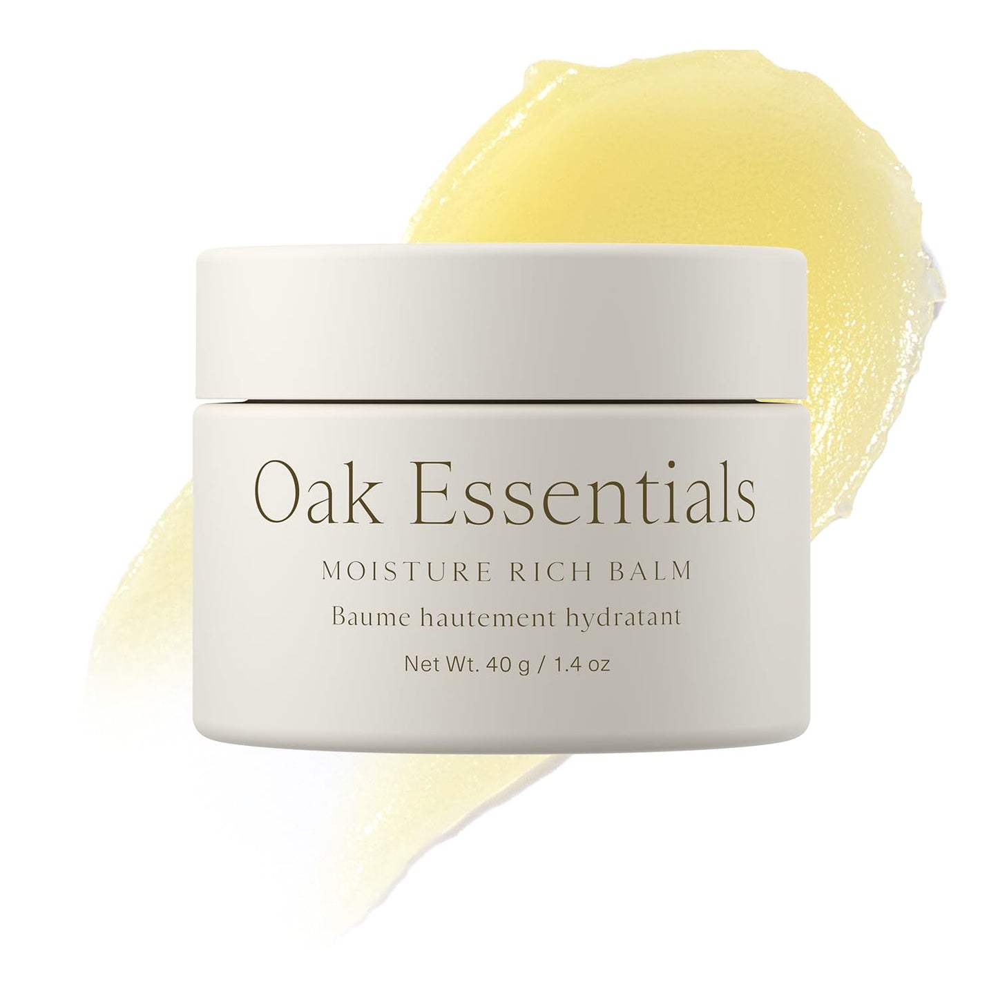Oak Essentials Moisture Rich Face Balm, Hydrating Balm-to-Oil Face Moisturizer with Sea Buckthorn and Coconut Oils, Nourishing Skincare for Dry Skin Beauty & Personal Care Oak Essentials