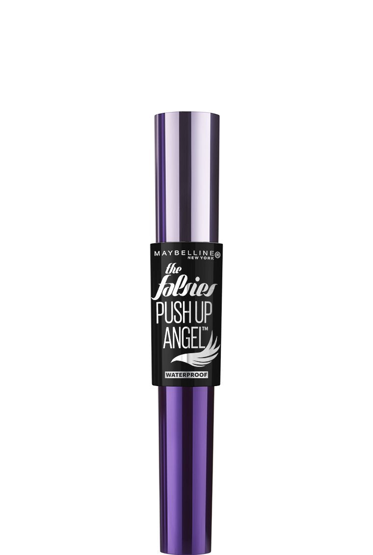Maybelline The Falsies Push Up Angel Waterproof Mascara, Lengthening and Curling Make Up Formula, Very Black, 1 Count Beauty & Personal Care MAYBELLINE