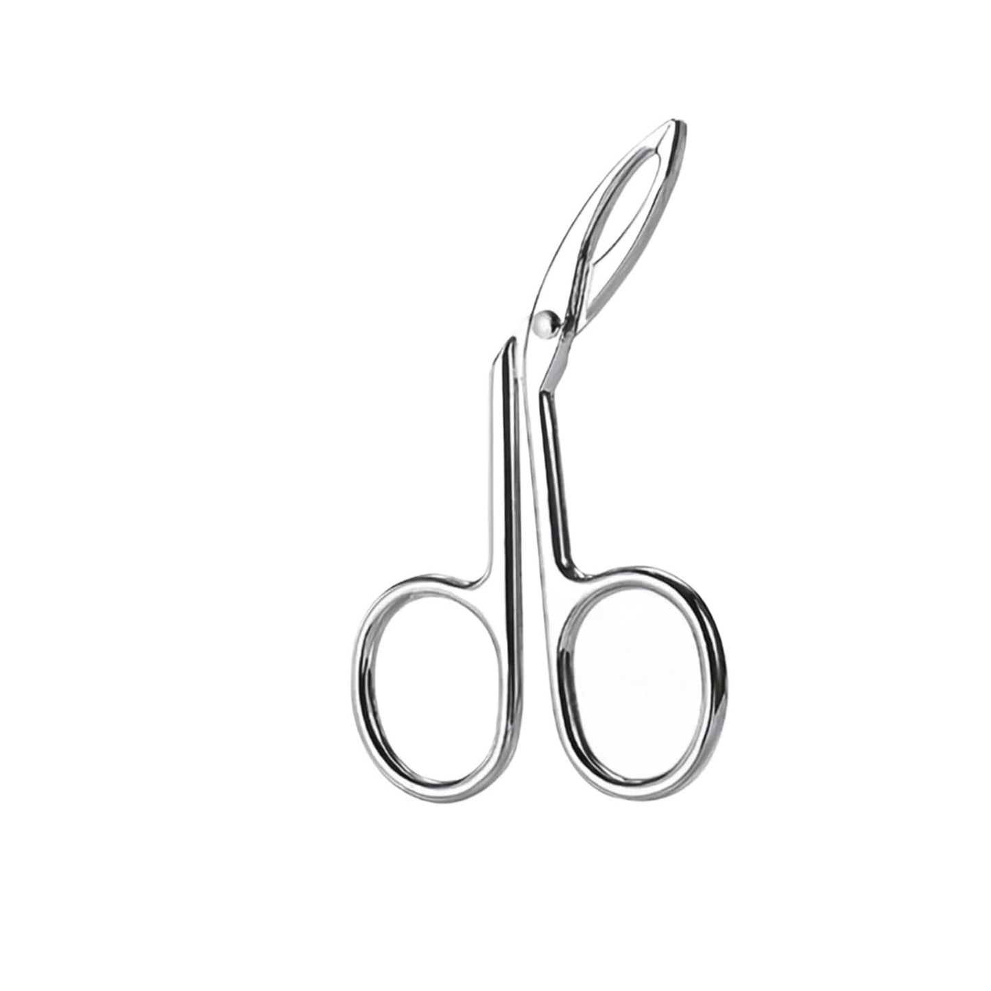 Stainless Steel Elbow Eyebrow Pliers Clip Scissors Tweezers Straight Pointed Professional Plucking Makeup Beauty Tools(Silver Inclinedmouth) Beauty and Personal Care ZXYZXYZZ