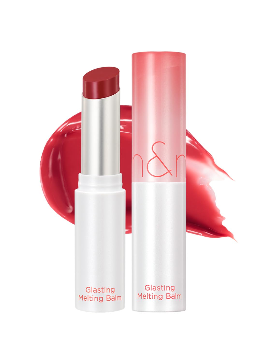 rom&nd GLASTING MELTING BALM 04 HIPPIE BERRY - K-Beauty Hydrating Lip Gloss Stick for Crystal Water-Gloss Shine, Vivid Long-Lasting Tint & Plump Beauty and Personal Care rom&nd