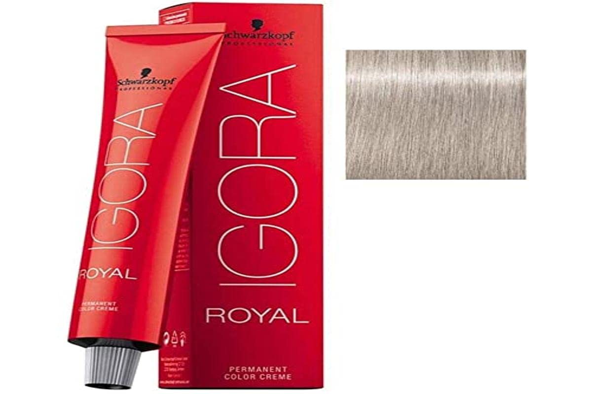 Schwarzkopf Professional Igora Royal Hair Color - 9.5-1 Pastel Ash Blonde Beauty & Personal Care Schwarzkopf